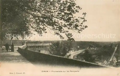 AK / Ansichtskarte Dinan_22 Promenade sur les remparts 