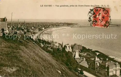 AK / Ansichtskarte Le_Havre Vue generale prise de Notre Dame des Flots Le_Havre