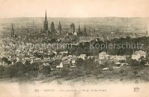 AK / Ansichtskarte Rouen Vue generale  Rouen