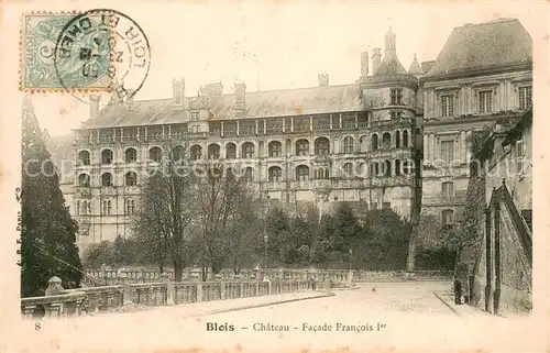 AK / Ansichtskarte Blois_41 Chateau Facade Francois I 