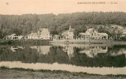 AK / Ansichtskarte Bagnoles de l_Orne Le Lac Bagnoles de l_Orne