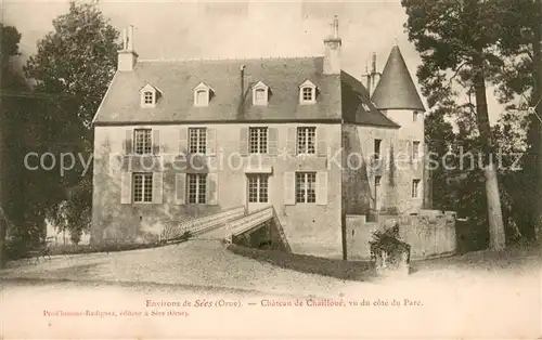 AK / Ansichtskarte Sees Chateau de Chaillouc vu du cote du Parc Sees