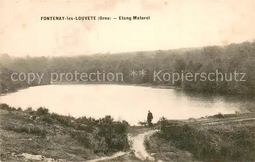 AK / Ansichtskarte Fontenai les Louvets Etang Materei Fontenai les Louvets