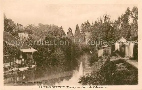 AK / Ansichtskarte Saint Florentin_89 Bords de l Armance 