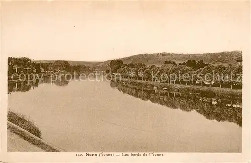 AK / Ansichtskarte Sens_89 Les bords de l Yonne 