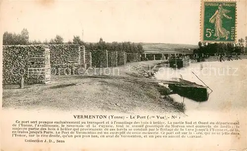 AK / Ansichtskarte Vermenton Le Port Vermenton