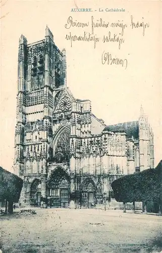 AK / Ansichtskarte Auxerre La Cathedrale Auxerre