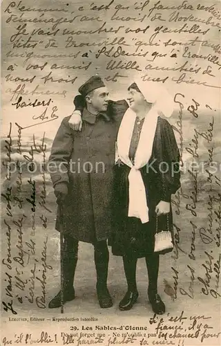 AK / Ansichtskarte Les_Sables d_Olonne Do not forget rue Ne Moubliez pas Les_Sables d_Olonne