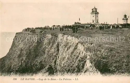 AK / Ansichtskarte Le_Havre Cap de la Heve La Falaise Le_Havre