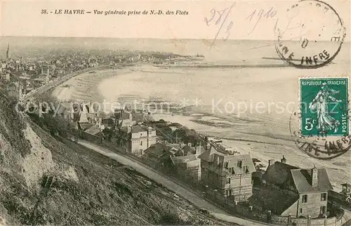 AK / Ansichtskarte Le_Havre Vue generale prise de ND des Flots Le_Havre