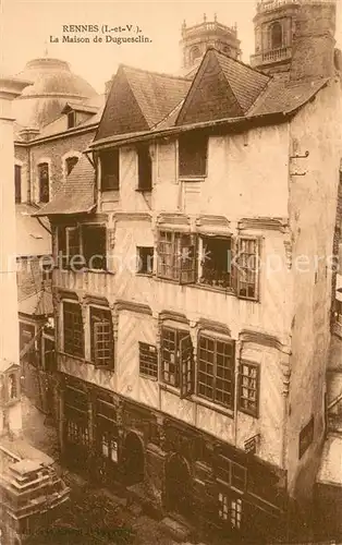 AK / Ansichtskarte Rennes_35 La Maison de Duguesclin 