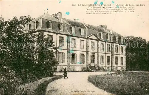 AK / Ansichtskarte La_Gaubretiere Chateau de Landebaudiere La_Gaubretiere
