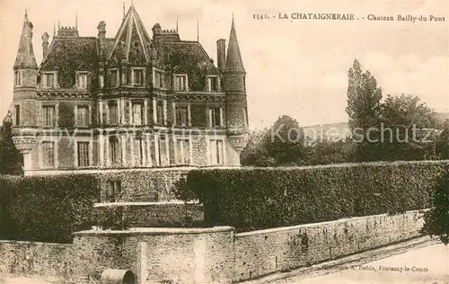 AK / Ansichtskarte La_Chataigneraie Chateau Bailly du Pont La_Chataigneraie