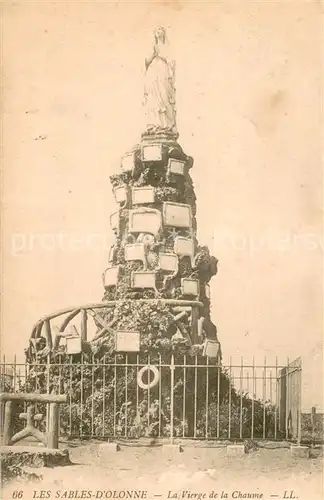 AK / Ansichtskarte Les_Sables d_Olonne La Vierge de la Chaume Les_Sables d_Olonne