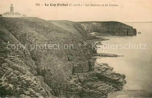 AK / Ansichtskarte Cap_Frehel_Cotes_d_Armor_Bretagne Les Rochers et les Grottes Cap_Frehel