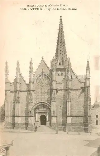 AK / Ansichtskarte Vitre_d_Ille et Vilaine Eglise Notre Dame Vitre_d_Ille et Vilaine