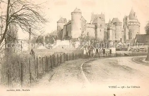 AK / Ansichtskarte Vitre_d_Ille et Vilaine Le Chateau Vitre_d_Ille et Vilaine