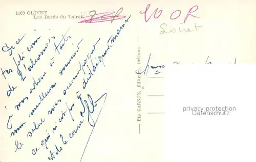 AK / Ansichtskarte Olivet_Loiret Les Bords du Loiret Olivet Loiret