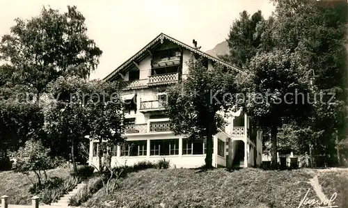 AK / Ansichtskarte Chamonix Mont Blanc Les Soldanelles Chalet Chamonix