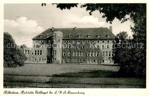 AK / Ansichtskarte Hildesheim Heilstaette Trillkegut der L.V.A. Braunschweig Hildesheim