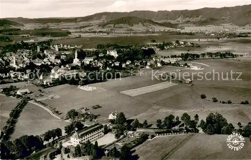 AK / Ansichtskarte Isny_Allgaeu Fliegeraufnahme Isny Allgaeu