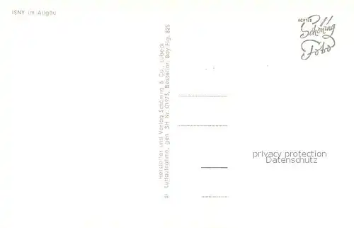 AK / Ansichtskarte Isny_Allgaeu Fliegeraufnahme Isny Allgaeu