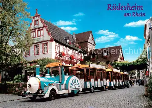 AK / Ansichtskarte Ruedesheim_Rhein Winzerexpress Ruedesheim Rhein