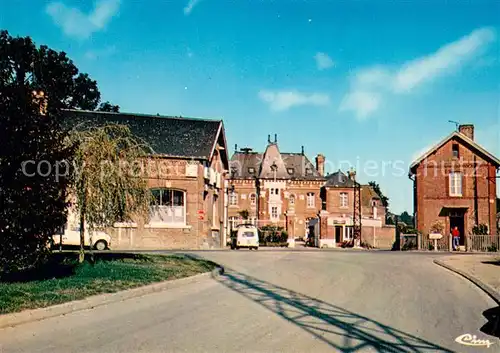 AK / Ansichtskarte Conty Rue de la Gare Conty