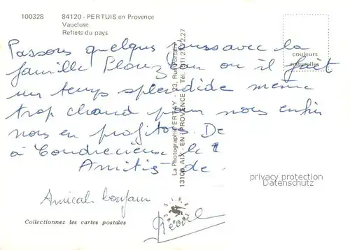 AK / Ansichtskarte Pertuis Vaucluse  Pertuis