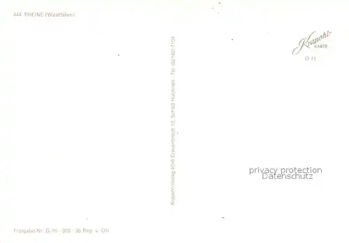 AK / Ansichtskarte Rheine Fliegeraufnahme Rheine