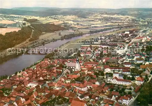 AK / Ansichtskarte Marktheidenfeld Fliegeraufnahme Marktheidenfeld