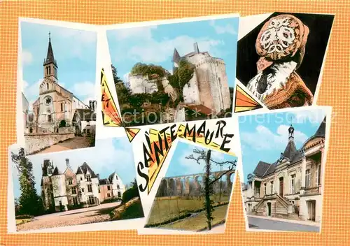 AK / Ansichtskarte Sainte Maure  Sainte Maure