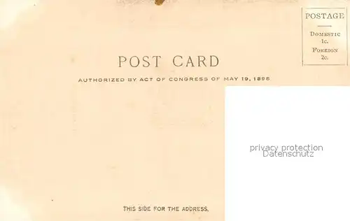 AK / Ansichtskarte Overbrook_PA The School for the Blind Archway Detail 