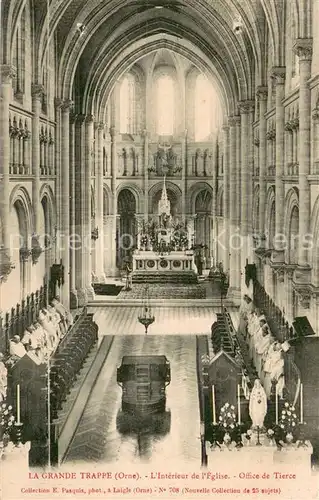 AK / Ansichtskarte Grande_Trappe Interieur de lEglise Office de Tierce 