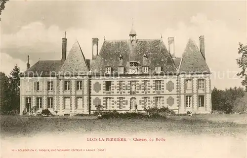 AK / Ansichtskarte La_Perriere_Orne Chateau du Bocle La_Perriere_Orne