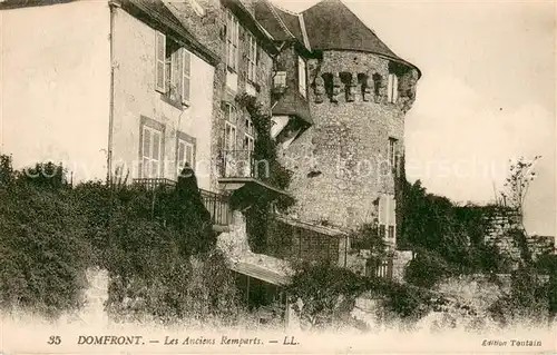 AK / Ansichtskarte Domfront_Orne Les Anciens Remparts Domfront Orne