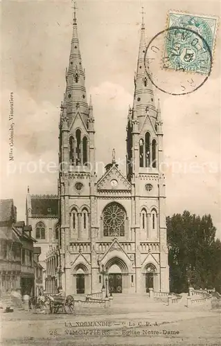 AK / Ansichtskarte Vimoutiers Eglise Notre Dame Vimoutiers