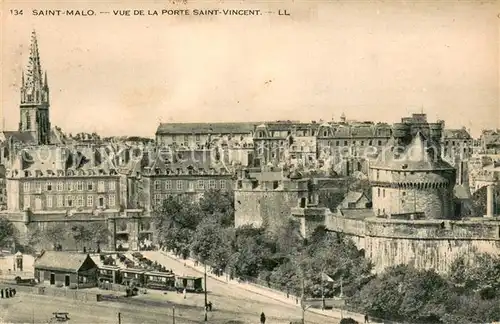 AK / Ansichtskarte Saint Malo_35 Vue de la Porte Saint Vincent 