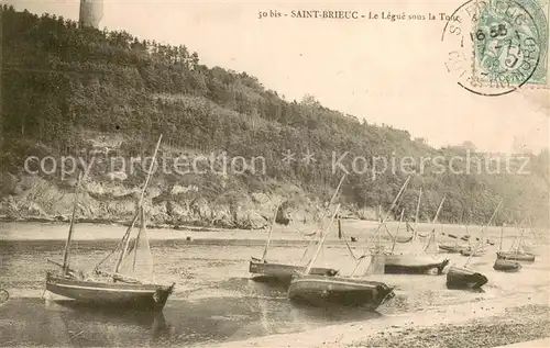 AK / Ansichtskarte Saint Brieuc_Cotes d_Armor Le Legue sous la Tour Saint Brieuc_Cotes d