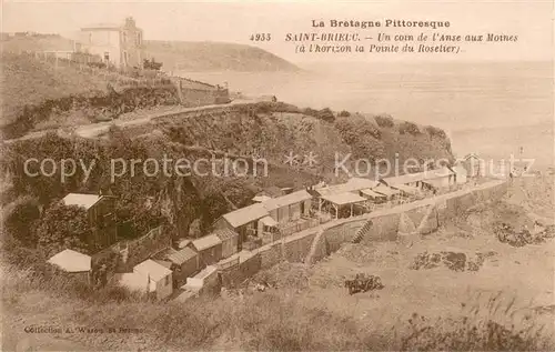 AK / Ansichtskarte Saint Brieuc_Cotes d_Armor Un coin de lAnse aux Moines Saint Brieuc_Cotes d