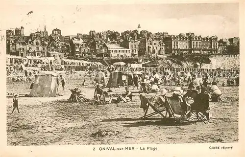 AK / Ansichtskarte Onival_sur_Mer La plage Onival_sur_Mer