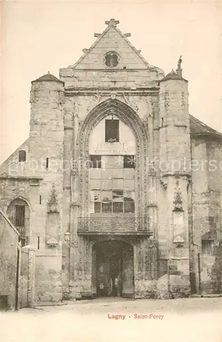 AK / Ansichtskarte Lagny sur Marne Eglise Saint Furcy Lagny sur Marne