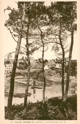 AK / Ansichtskarte Ile de Brehat Le port clos Ile de Brehat