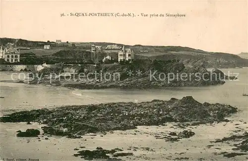 AK / Ansichtskarte Saint Quay Portrieux Vue prise de Semaphore Saint Quay Portrieux