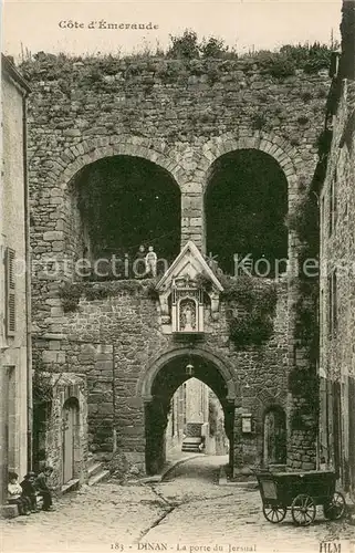 AK / Ansichtskarte Dinan_22 Porte du Jersual 