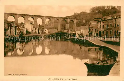 AK / Ansichtskarte Dinan_22 Le port viaduc 