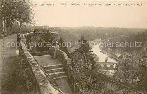 AK / Ansichtskarte Dinan_22 La Rance vue prise du Jardin Anglais 