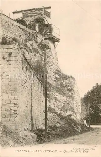 AK / Ansichtskarte Villeneuve les Avignon Quartier de la Tour Villeneuve les Avignon