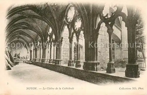 AK / Ansichtskarte Noyon_60 Le Cloitre de la Cathedrale 