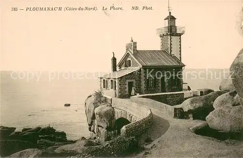 AK / Ansichtskarte Ploumanach Le Phare Ploumanach